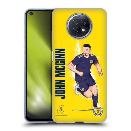 Scotland National Football Team Players John McGinn Soft Gel Case for Xiaomi Redmi Note 9T 5G