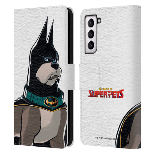 DC League Of Super Pets Graphics Ace Leather Book Wallet Case Cover For Samsung Galaxy S21 5G