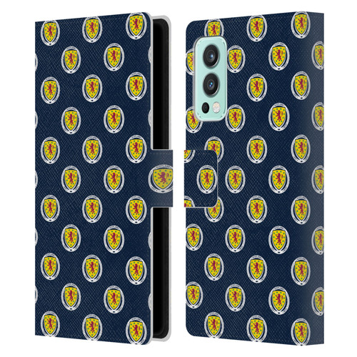 Scotland National Football Team Logo 2 Pattern Leather Book Wallet Case Cover For OnePlus Nord 2 5G