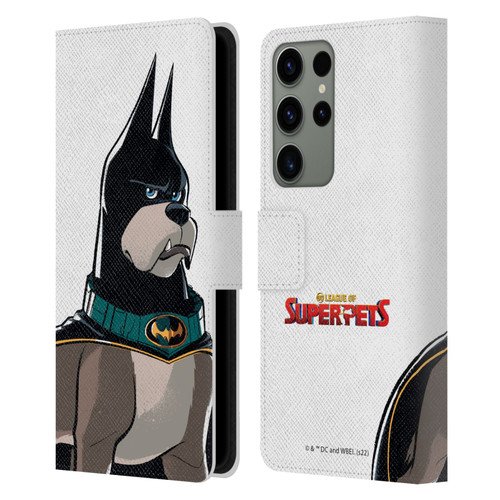 DC League Of Super Pets Graphics Ace Leather Book Wallet Case Cover For Samsung Galaxy S23 Ultra 5G