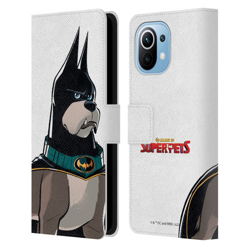 DC League Of Super Pets Graphics Ace Leather Book Wallet Case Cover For Xiaomi Mi 11