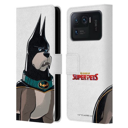 DC League Of Super Pets Graphics Ace Leather Book Wallet Case Cover For Xiaomi Mi 11 Ultra