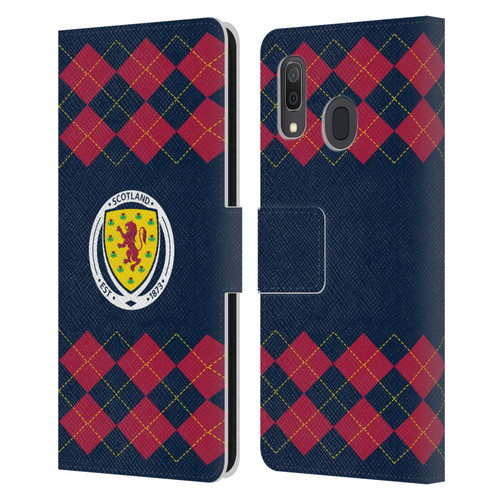 Scotland National Football Team Logo 2 Argyle Leather Book Wallet Case Cover For Samsung Galaxy A33 5G (2022)
