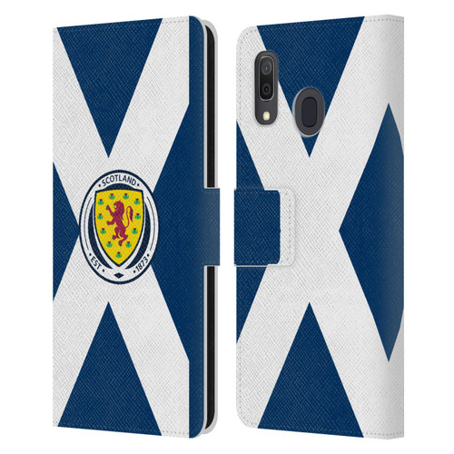 Scotland National Football Team Logo 2 Scotland Flag Leather Book Wallet Case Cover For Samsung Galaxy A33 5G (2022)