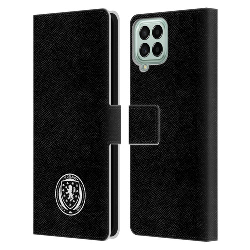 Scotland National Football Team Logo 2 Plain Leather Book Wallet Case Cover For Samsung Galaxy M33 (2022)