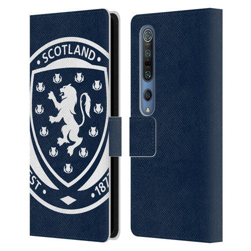 Scotland National Football Team Logo 2 Oversized Leather Book Wallet Case Cover For Xiaomi Mi 10 5G / Mi 10 Pro 5G