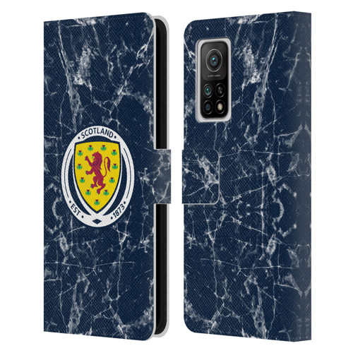 Scotland National Football Team Logo 2 Marble Leather Book Wallet Case Cover For Xiaomi Mi 10T 5G