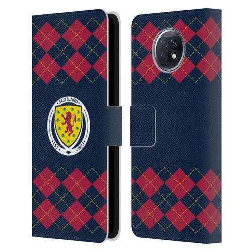 Scotland National Football Team Logo 2 Argyle Leather Book Wallet Case Cover For Xiaomi Redmi Note 9T 5G