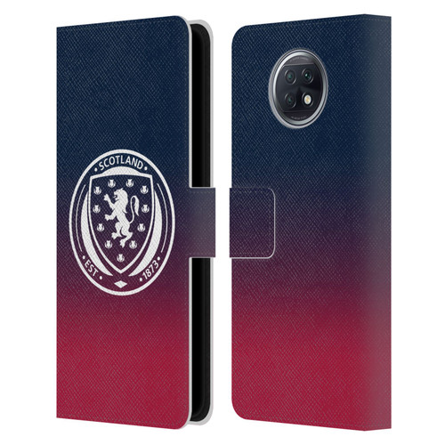 Scotland National Football Team Logo 2 Gradient Leather Book Wallet Case Cover For Xiaomi Redmi Note 9T 5G