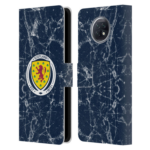 Scotland National Football Team Logo 2 Marble Leather Book Wallet Case Cover For Xiaomi Redmi Note 9T 5G