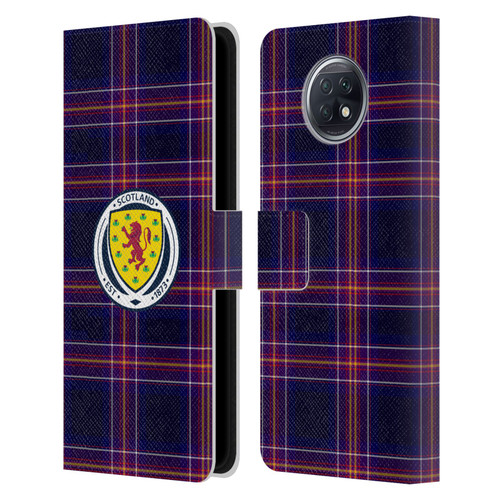 Scotland National Football Team Logo 2 Tartan Leather Book Wallet Case Cover For Xiaomi Redmi Note 9T 5G