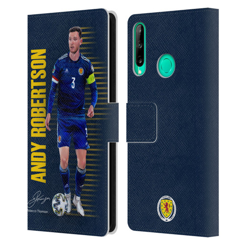 Scotland National Football Team Players Andy Robertson Leather Book Wallet Case Cover For Huawei P40 lite E