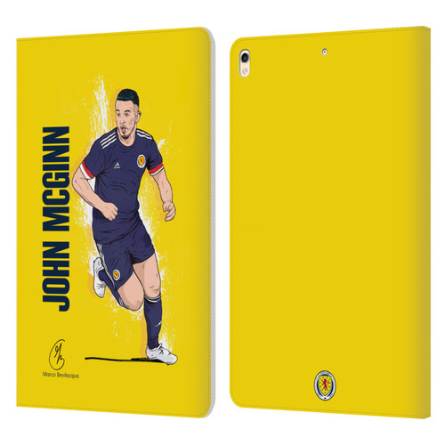 Scotland National Football Team Players John McGinn Leather Book Wallet Case Cover For Apple iPad Pro 10.5 (2017)