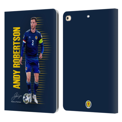 Scotland National Football Team Players Andy Robertson Leather Book Wallet Case Cover For Apple iPad 9.7 2017 / iPad 9.7 2018