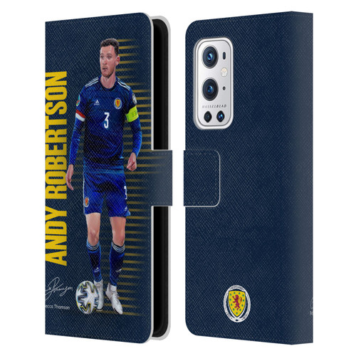 Scotland National Football Team Players Andy Robertson Leather Book Wallet Case Cover For OnePlus 9 Pro