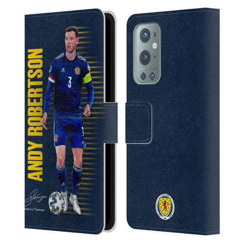 Scotland National Football Team Players Andy Robertson Leather Book Wallet Case Cover For OnePlus 9