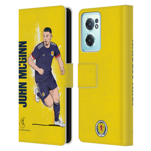 Scotland National Football Team Players John McGinn Leather Book Wallet Case Cover For OnePlus Nord CE 2 5G