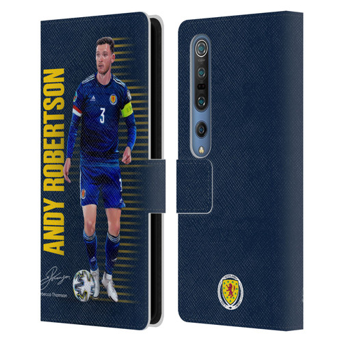 Scotland National Football Team Players Andy Robertson Leather Book Wallet Case Cover For Xiaomi Mi 10 5G / Mi 10 Pro 5G