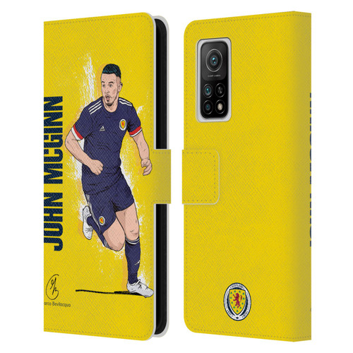 Scotland National Football Team Players John McGinn Leather Book Wallet Case Cover For Xiaomi Mi 10T 5G
