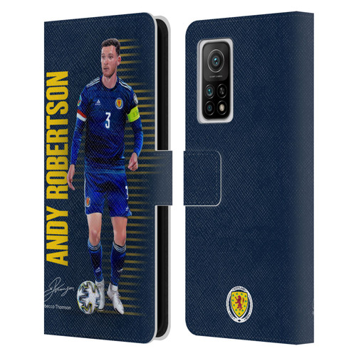 Scotland National Football Team Players Andy Robertson Leather Book Wallet Case Cover For Xiaomi Mi 10T 5G