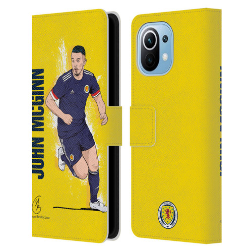 Scotland National Football Team Players John McGinn Leather Book Wallet Case Cover For Xiaomi Mi 11