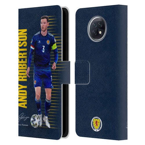 Scotland National Football Team Players Andy Robertson Leather Book Wallet Case Cover For Xiaomi Redmi Note 9T 5G
