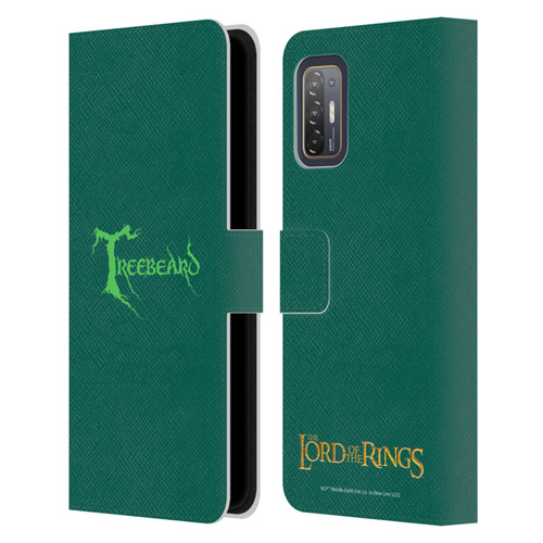 The Lord Of The Rings The Fellowship Of The Ring Graphics Treebeard Leather Book Wallet Case Cover For HTC Desire 21 Pro 5G