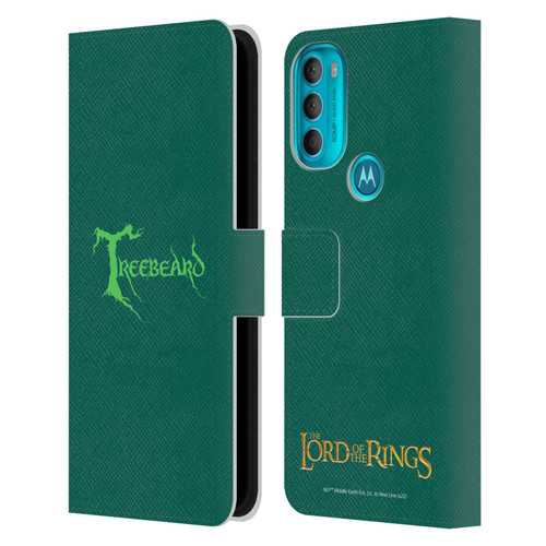 The Lord Of The Rings The Fellowship Of The Ring Graphics Treebeard Leather Book Wallet Case Cover For Motorola Moto G71 5G
