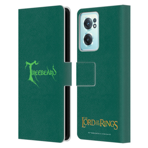 The Lord Of The Rings The Fellowship Of The Ring Graphics Treebeard Leather Book Wallet Case Cover For OnePlus Nord CE 2 5G