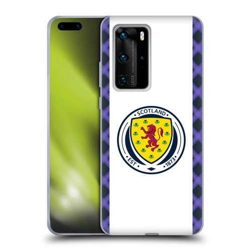 Scotland National Football Team 2022/23 Kits Away Soft Gel Case for Huawei P40 Pro / P40 Pro Plus 5G
