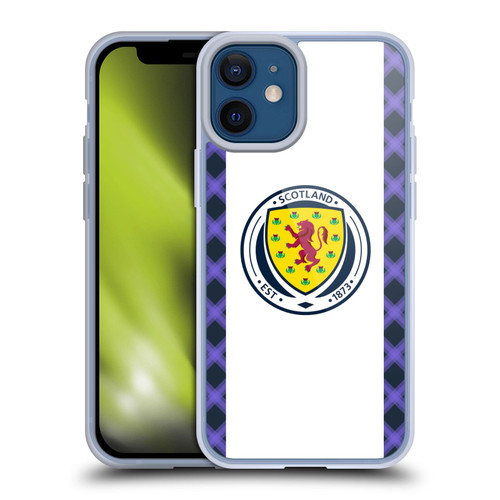 Scotland National Football Team 2022/23 Kits Away Soft Gel Case for Apple iPhone 12 Mini