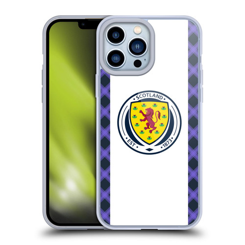 Scotland National Football Team 2022/23 Kits Away Soft Gel Case for Apple iPhone 13 Pro Max
