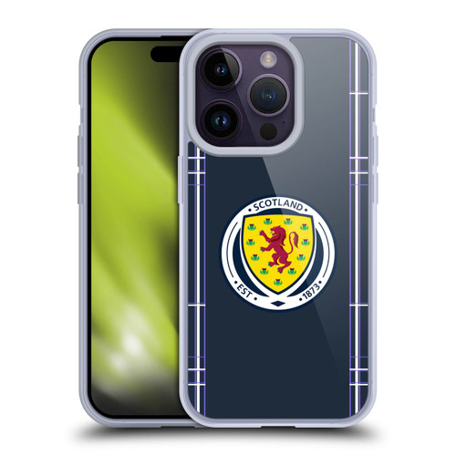 Scotland National Football Team 2022/23 Kits Home Soft Gel Case for Apple iPhone 14 Pro