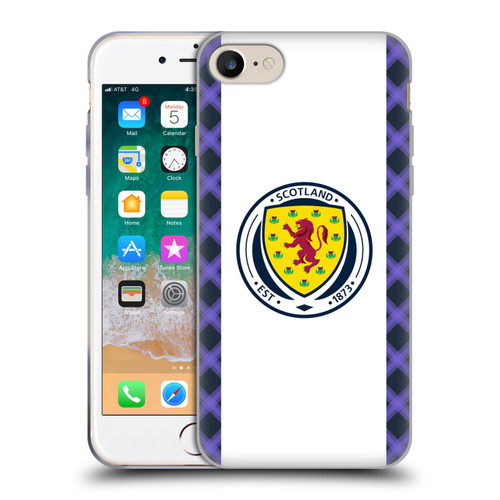 Scotland National Football Team 2022/23 Kits Away Soft Gel Case for Apple iPhone 7 / 8 / SE 2020 & 2022