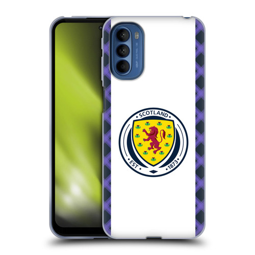 Scotland National Football Team 2022/23 Kits Away Soft Gel Case for Motorola Moto G41