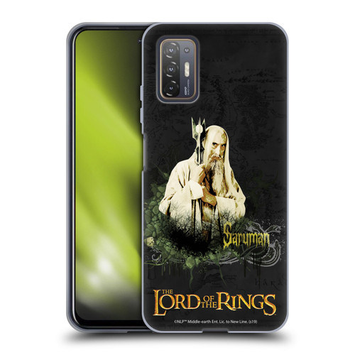 The Lord Of The Rings The Fellowship Of The Ring Character Art Saruman Soft Gel Case for HTC Desire 21 Pro 5G