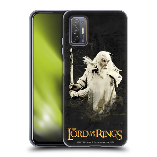 The Lord Of The Rings The Fellowship Of The Ring Character Art Gandalf Soft Gel Case for HTC Desire 21 Pro 5G