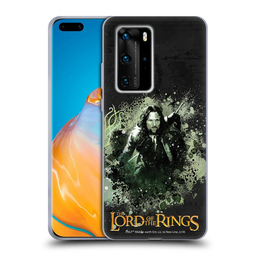 The Lord Of The Rings The Fellowship Of The Ring Character Art Aragorn Soft Gel Case for Huawei P40 Pro / P40 Pro Plus 5G