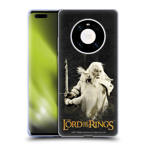 The Lord Of The Rings The Fellowship Of The Ring Character Art Gandalf Soft Gel Case for Huawei Mate 40 Pro 5G