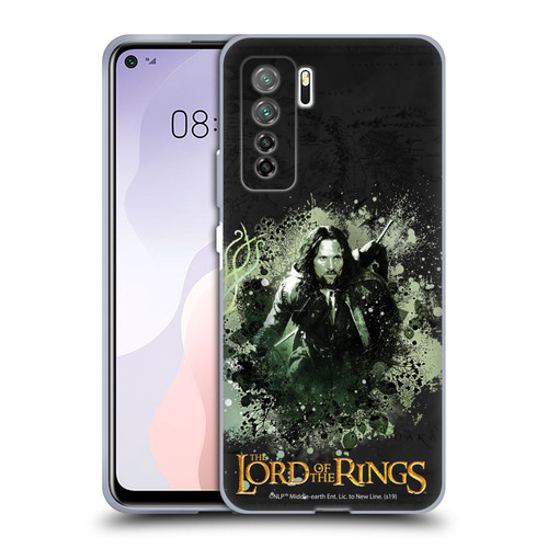 The Lord Of The Rings The Fellowship Of The Ring Character Art Aragorn Soft Gel Case for Huawei Nova 7 SE/P40 Lite 5G