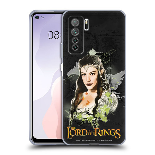 The Lord Of The Rings The Fellowship Of The Ring Character Art Arwen Soft Gel Case for Huawei Nova 7 SE/P40 Lite 5G