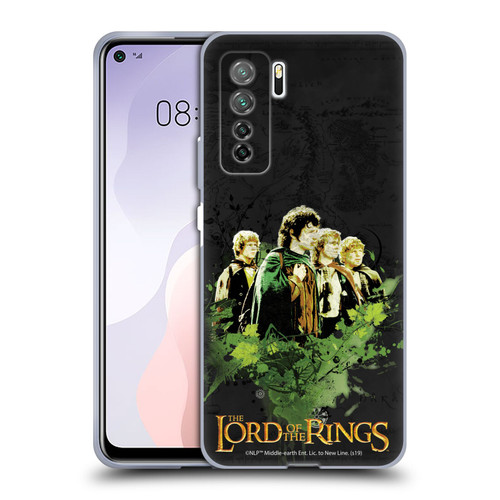 The Lord Of The Rings The Fellowship Of The Ring Character Art Group Soft Gel Case for Huawei Nova 7 SE/P40 Lite 5G