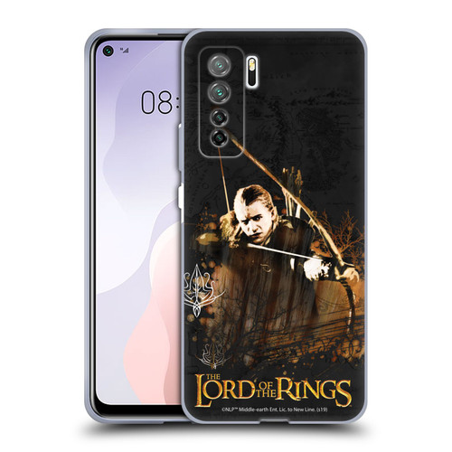 The Lord Of The Rings The Fellowship Of The Ring Character Art Legolas Soft Gel Case for Huawei Nova 7 SE/P40 Lite 5G