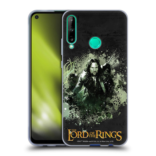 The Lord Of The Rings The Fellowship Of The Ring Character Art Aragorn Soft Gel Case for Huawei P40 lite E