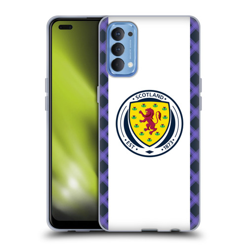 Scotland National Football Team 2022/23 Kits Away Soft Gel Case for OPPO Reno 4 5G