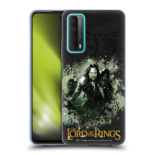 The Lord Of The Rings The Fellowship Of The Ring Character Art Aragorn Soft Gel Case for Huawei P Smart (2021)