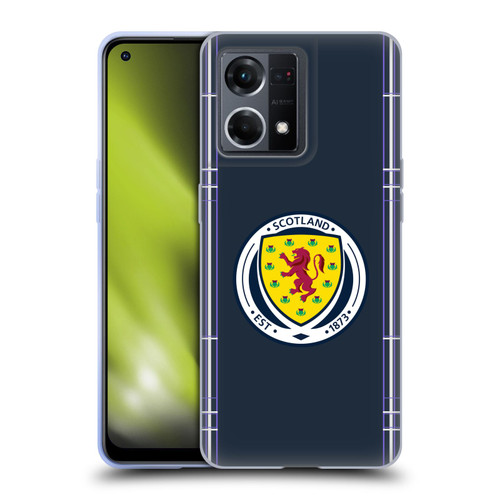 Scotland National Football Team 2022/23 Kits Home Soft Gel Case for OPPO Reno8 4G