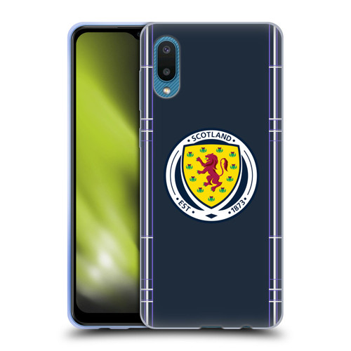 Scotland National Football Team 2022/23 Kits Home Soft Gel Case for Samsung Galaxy A02/M02 (2021)
