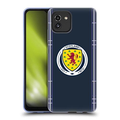 Scotland National Football Team 2022/23 Kits Home Soft Gel Case for Samsung Galaxy A03 (2021)