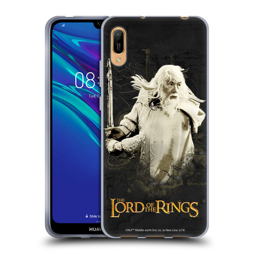 The Lord Of The Rings The Fellowship Of The Ring Character Art Gandalf Soft Gel Case for Huawei Y6 Pro (2019)